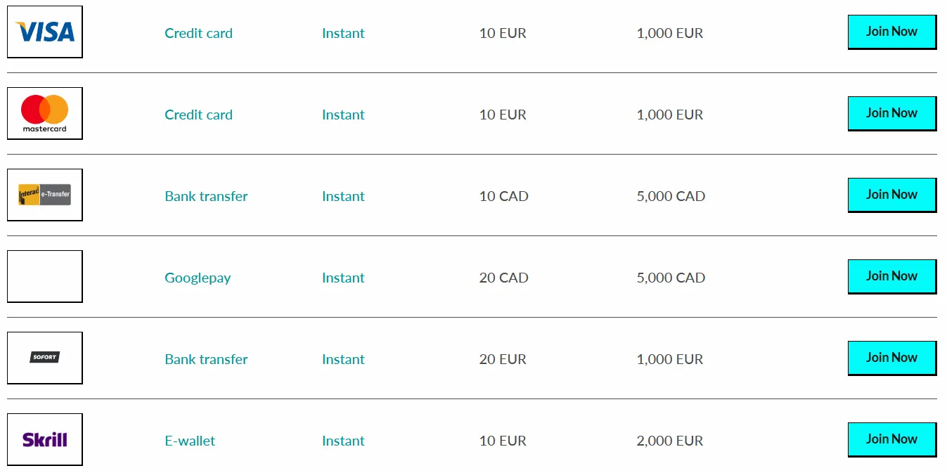Interface paiement mobile optimisée